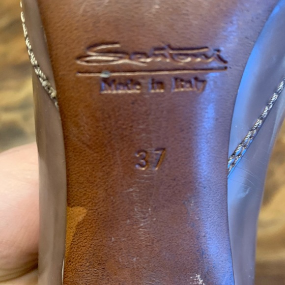 Santoni Oxford style stilettos - Picture 7 of 8